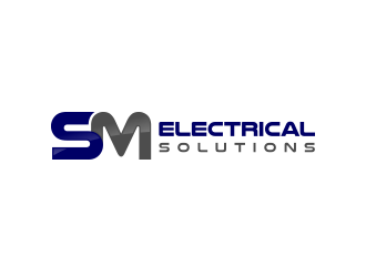 SM Electrical Solutions  logo design by schiena