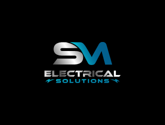 SM Electrical Solutions  logo design by w1sma