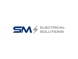 SM Electrical Solutions  logo design by blackcane