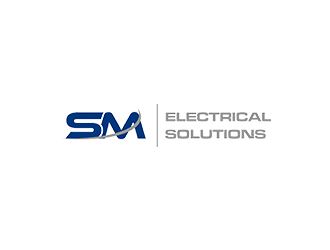 SM Electrical Solutions  logo design by blackcane