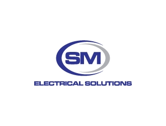 SM Electrical Solutions  logo design by sndezzo