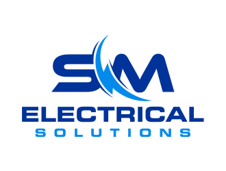 SM Electrical Solutions  logo design by cintoko