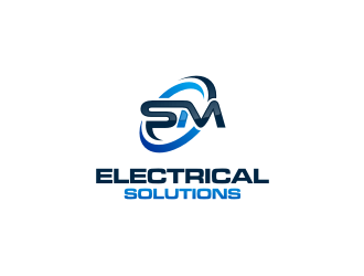 SM Electrical Solutions  logo design by Asani Chie