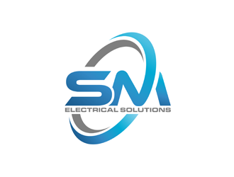 SM Electrical Solutions  logo design by bomie