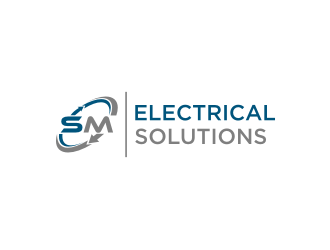 SM Electrical Solutions  logo design by logitec