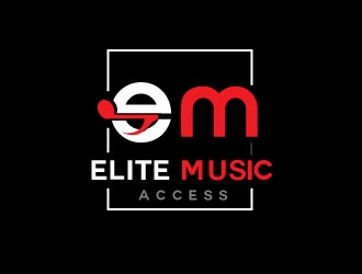 Elite Music Access logo design by Suvendu