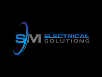 SM Electrical Solutions  logo design by goblin