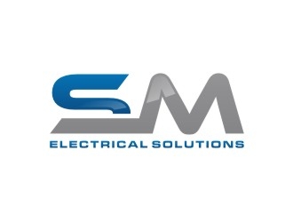 SM Electrical Solutions  logo design by sabyan