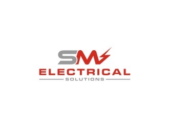 SM Electrical Solutions  logo design by bricton