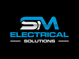 SM Electrical Solutions  logo design by haidar