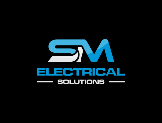 SM Electrical Solutions  logo design by haidar