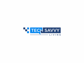 Tech Savvy Living logo design by haidar