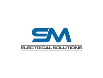 SM Electrical Solutions  logo design by ammad