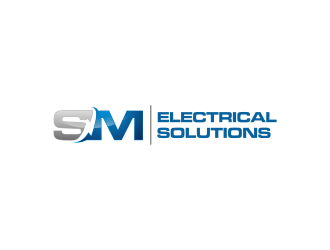 SM Electrical Solutions  logo design by ammad