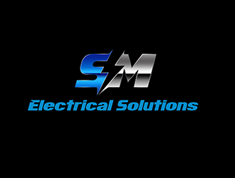 SM Electrical Solutions  logo design by 3Dlogos