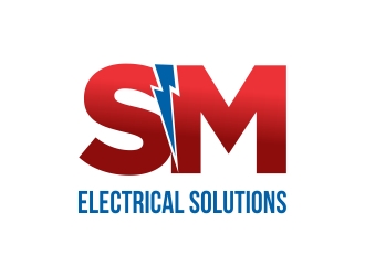 SM Electrical Solutions  logo design by cikiyunn