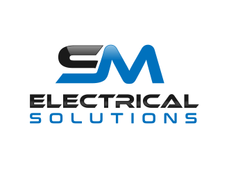 SM Electrical Solutions  logo design by thegoldensmaug