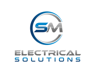 SM Electrical Solutions  logo design by thegoldensmaug