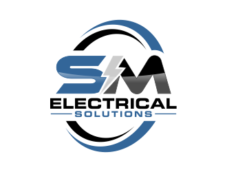 SM Electrical Solutions  logo design by akhi