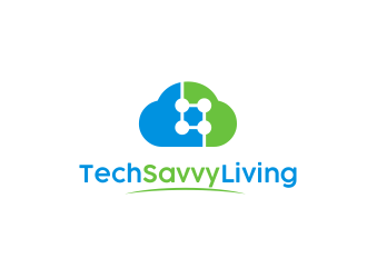 Tech Savvy Living logo design by serprimero