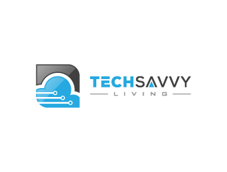 Tech Savvy Living logo design by pencilhand