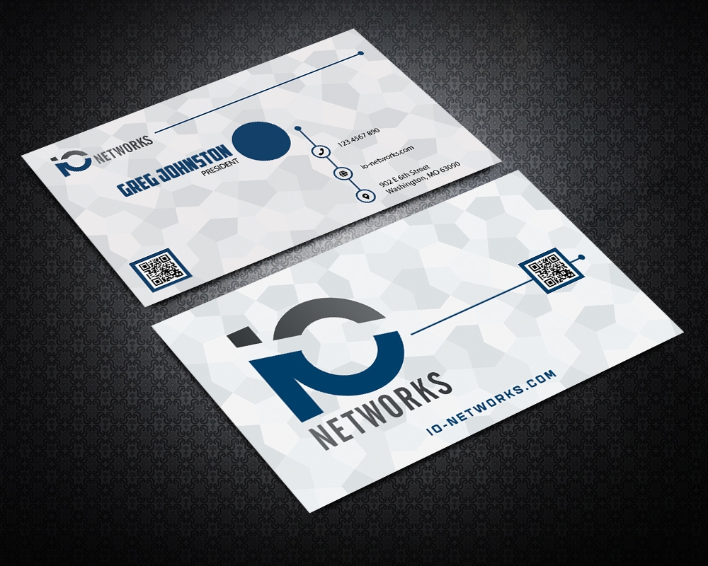 IO Network Systems logo design by MastersDesigns