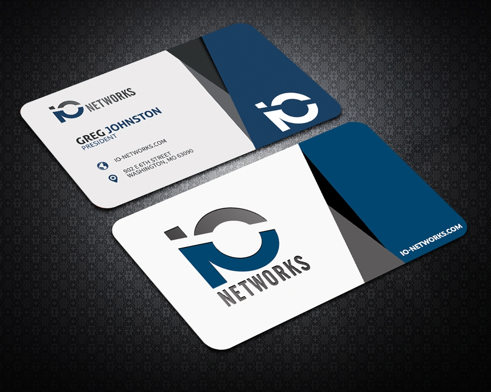 IO Network Systems logo design by MastersDesigns