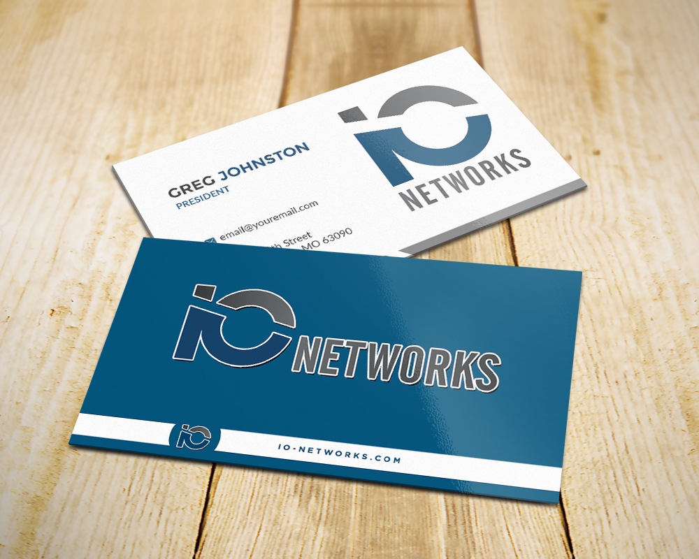 IO Network Systems logo design by MastersDesigns