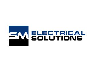 SM Electrical Solutions  logo design by lexipej