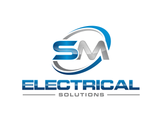 SM Electrical Solutions  logo design by evdesign