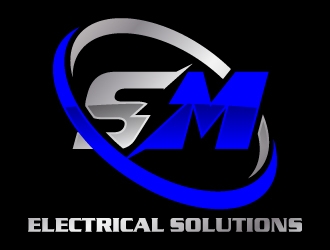 SM Electrical Solutions  logo design by jaize