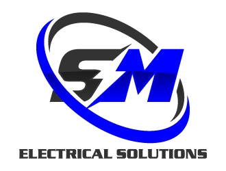 SM Electrical Solutions  logo design by jaize