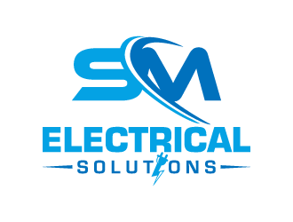 SM Electrical Solutions  logo design by dchris