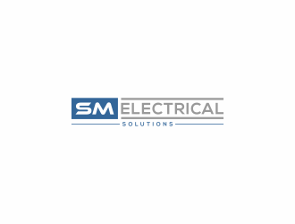 SM Electrical Solutions  logo design by ubai popi