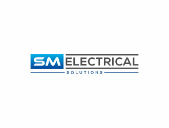 SM Electrical Solutions  logo design by ubai popi