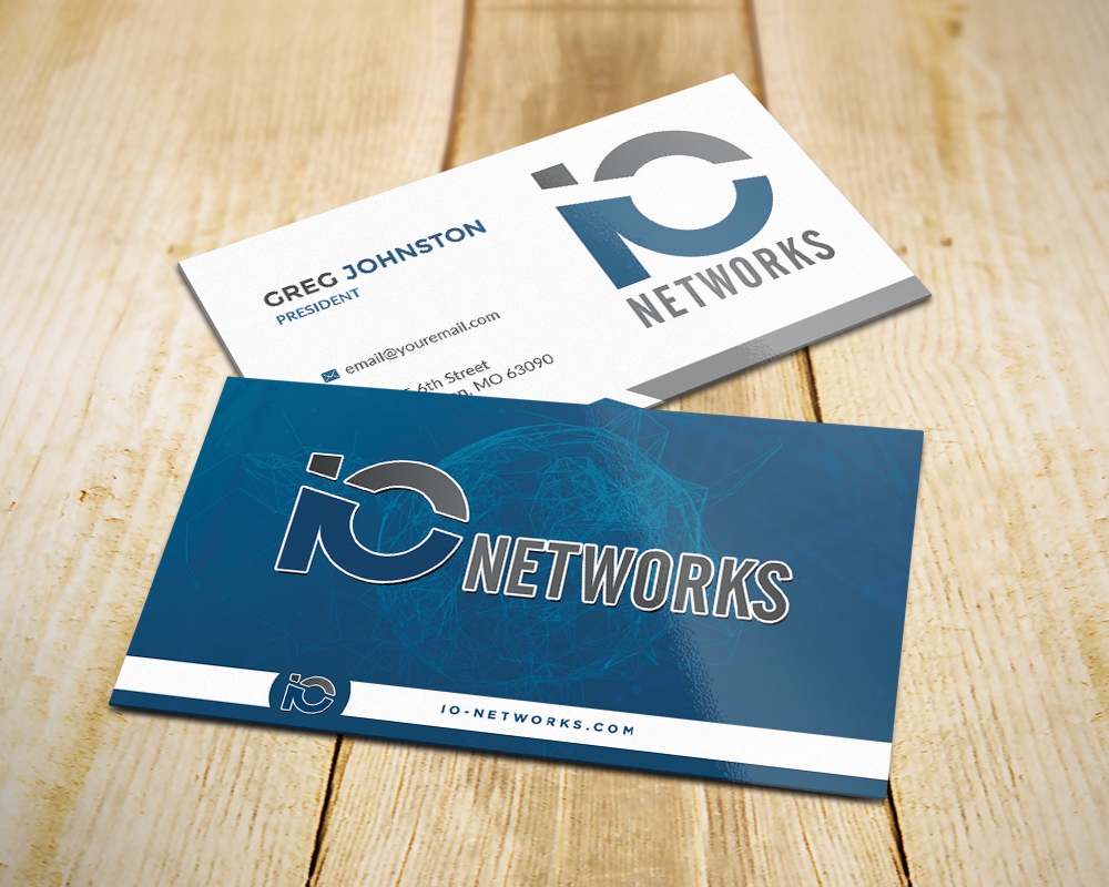 IO Network Systems logo design by MastersDesigns