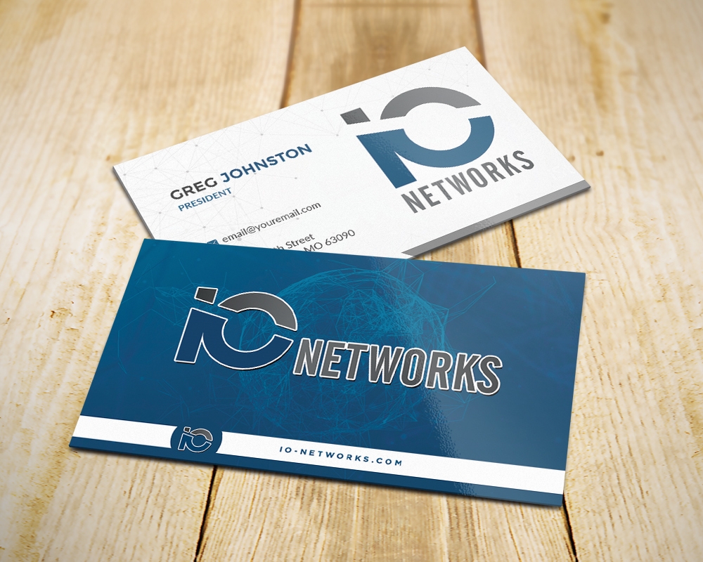 IO Network Systems logo design by MastersDesigns