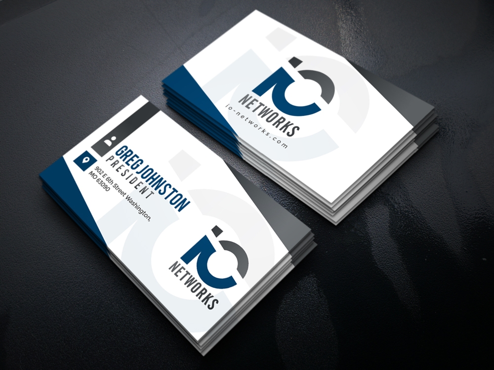 IO Network Systems logo design by aRBy