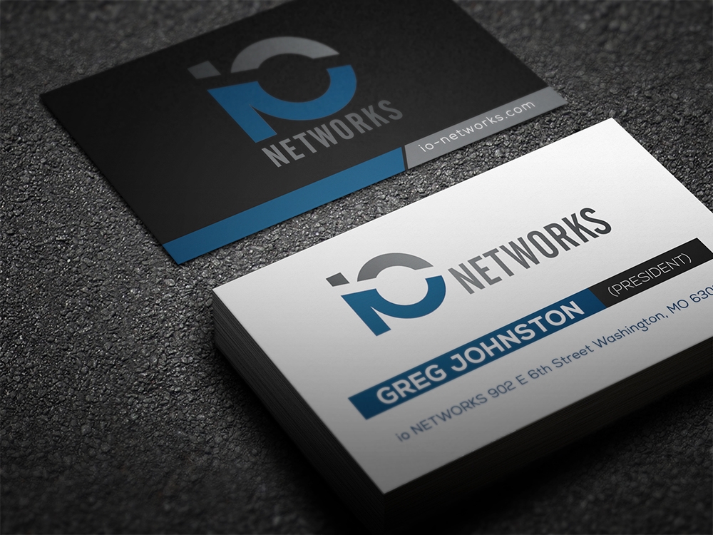 IO Network Systems logo design by aamir