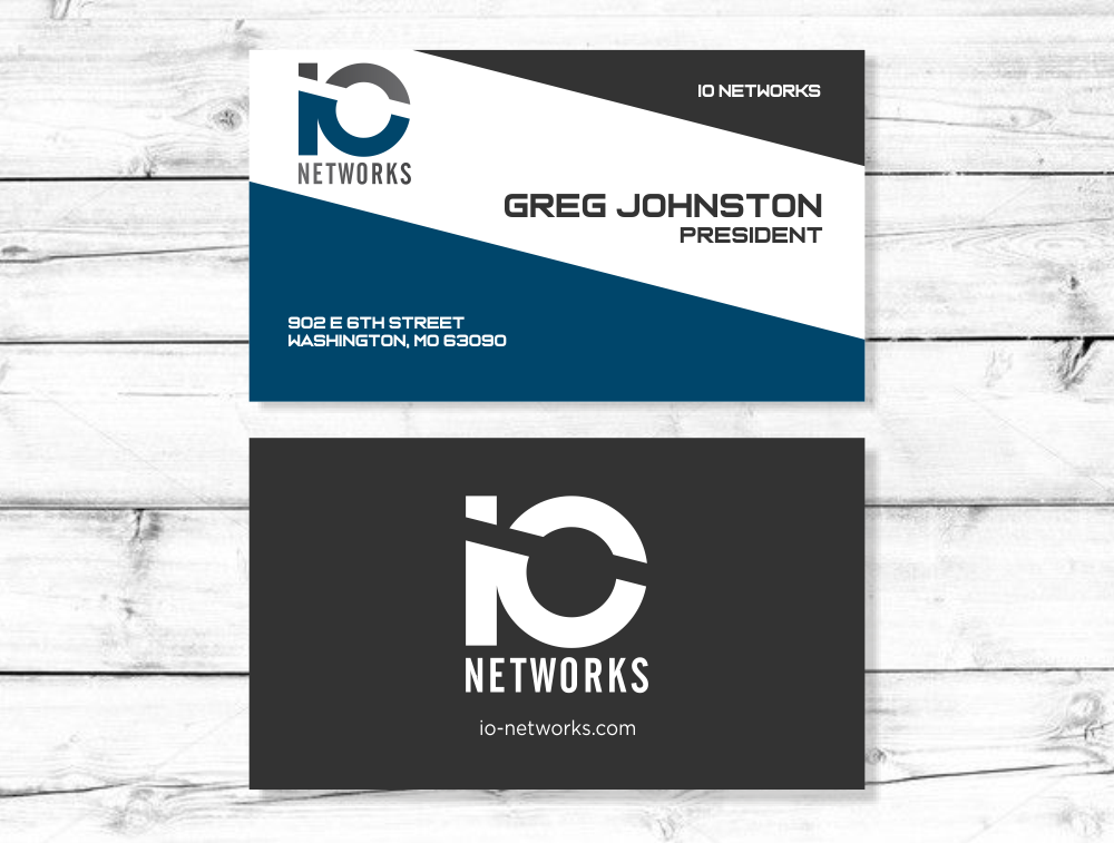 IO Network Systems logo design by Dhieko