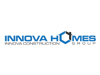 Innova Construction Group, Innova Homes logo design by zeta