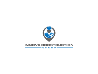 Innova Construction Group, Innova Homes logo design by ndaru