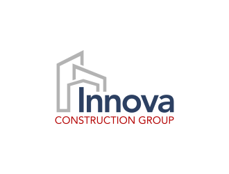 Innova Construction Group, Innova Homes logo design by ingepro