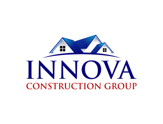 Innova Construction Group, Innova Homes logo design by ingepro