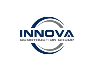 Innova Construction Group, Innova Homes logo design by Janee