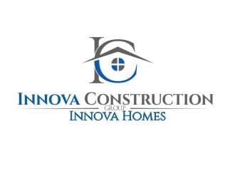 Innova Construction Group, Innova Homes logo design by lif48