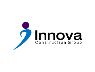 Innova Construction Group, Innova Homes logo design by AisRafa