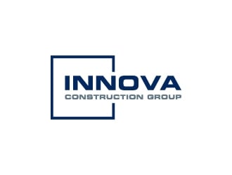 Innova Construction Group, Innova Homes logo design by Janee