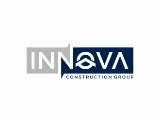 Innova Construction Group, Innova Homes logo design by Editor