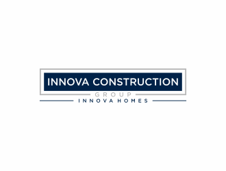 Innova Construction Group, Innova Homes logo design by Editor